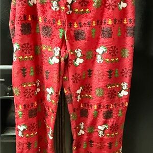 Peanuts UNISEX Christmas pajama pants